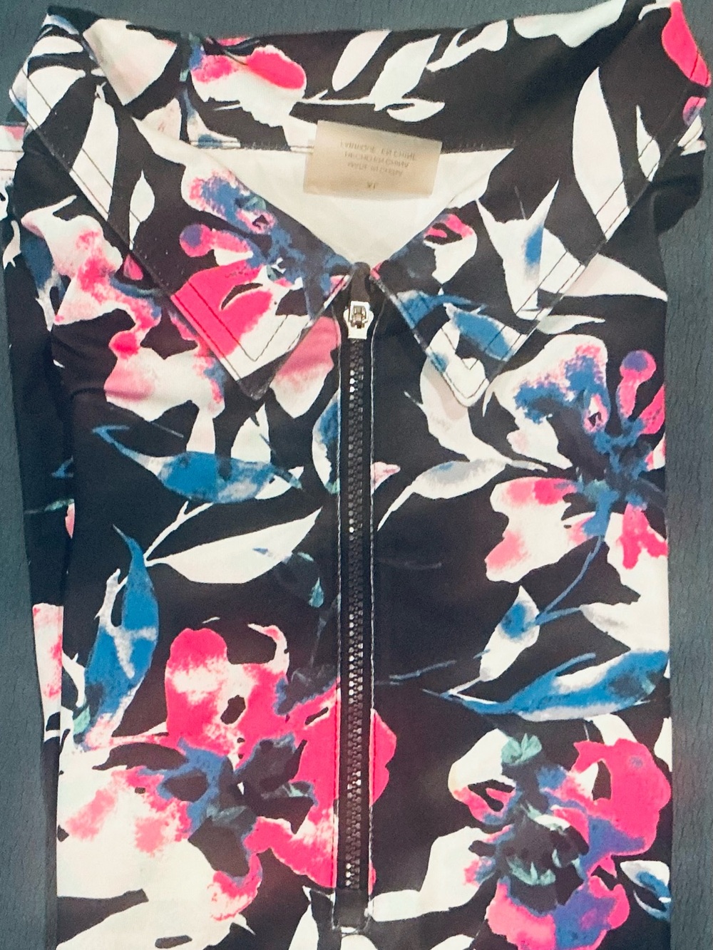 Jofit Floral Splash short sleeve golf shirt XL